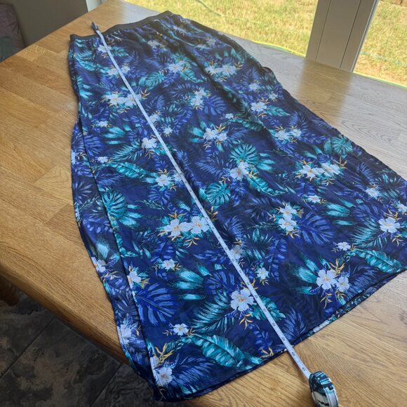 H&M Divided Tropical Floral Maxi Skirt US Size 6 - Picture 8 of 9